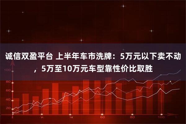 诚信双盈平台 上半年车市洗牌：5万元以下卖不动，5万至10万元车型靠性价比取胜